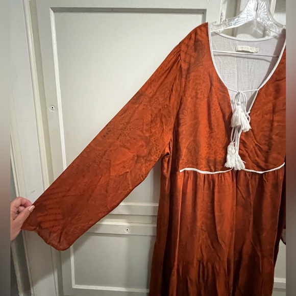 Christy Dawn - Paloma Dress Extended Pumpkin Paisley (Lined) Size 2X NWOT - Picture 13 of 16